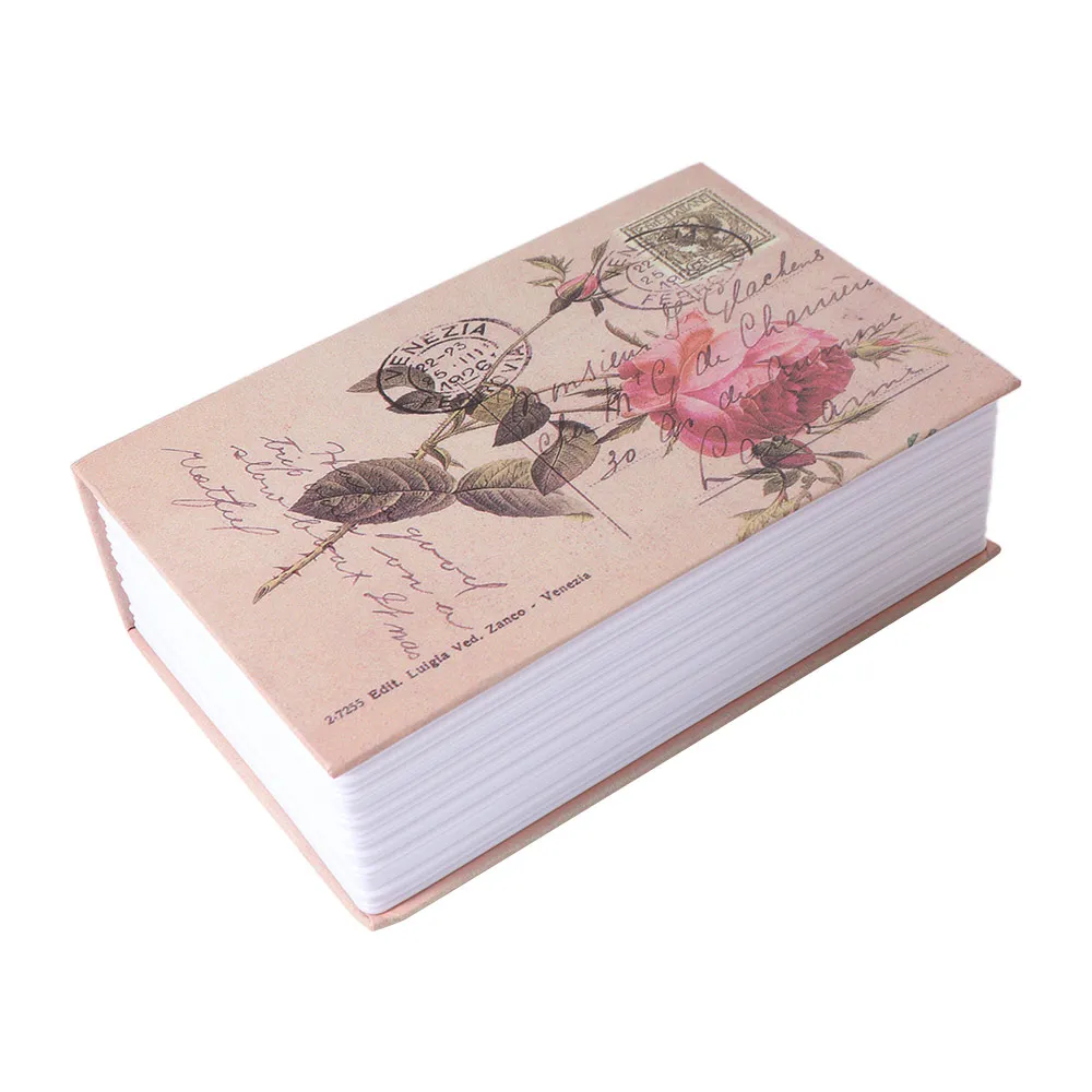 Book Shape Password Security Safe Box Analog Dictionary Anti theft Hidden Dictionary Book Rectangle Key Locker