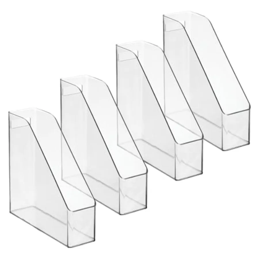 

Пластиковый тонкий вертикальный органайзер для хранения файлов с ручкой, для блокнотов, папок, конвертов, журналов, для дома и офиса