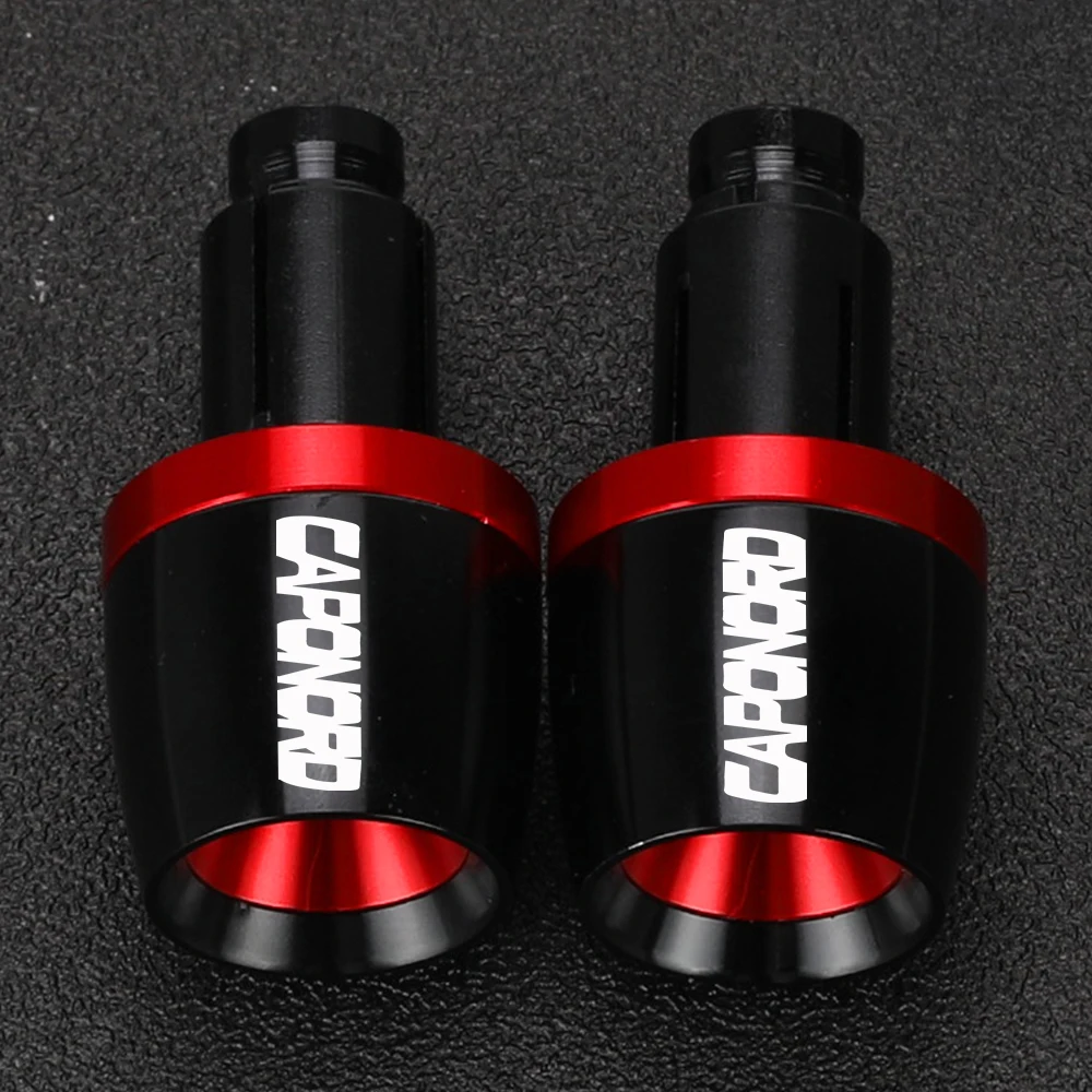 For Aprilia CAPONORD/ETV1000 2002 2003 2004 2005 2006 2007 CNC Universal Handlebar Grips Bar Ends Cap Counterweight Plug Slide