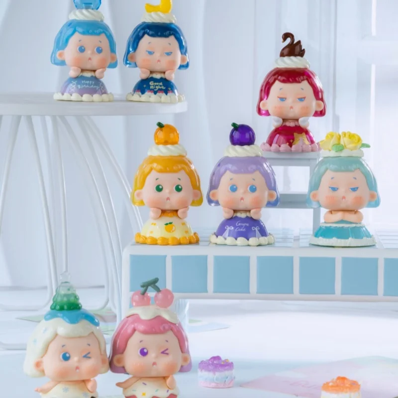 

Подлинная серия Jojoy V1 для послеобеденного чая, мини-слепая коробка, экшн-фигурка, кавайная кукла, коллекционные настольные декоративные украшения, подарок