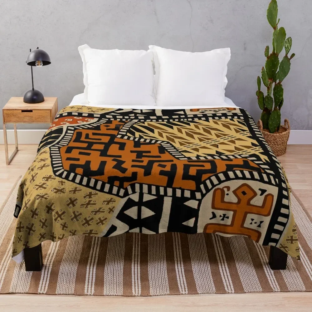 

Shaman Spirits of the Earth Throw Blanket Sleeping Bag Decorative Throw Single Blankets For Bed Blankets