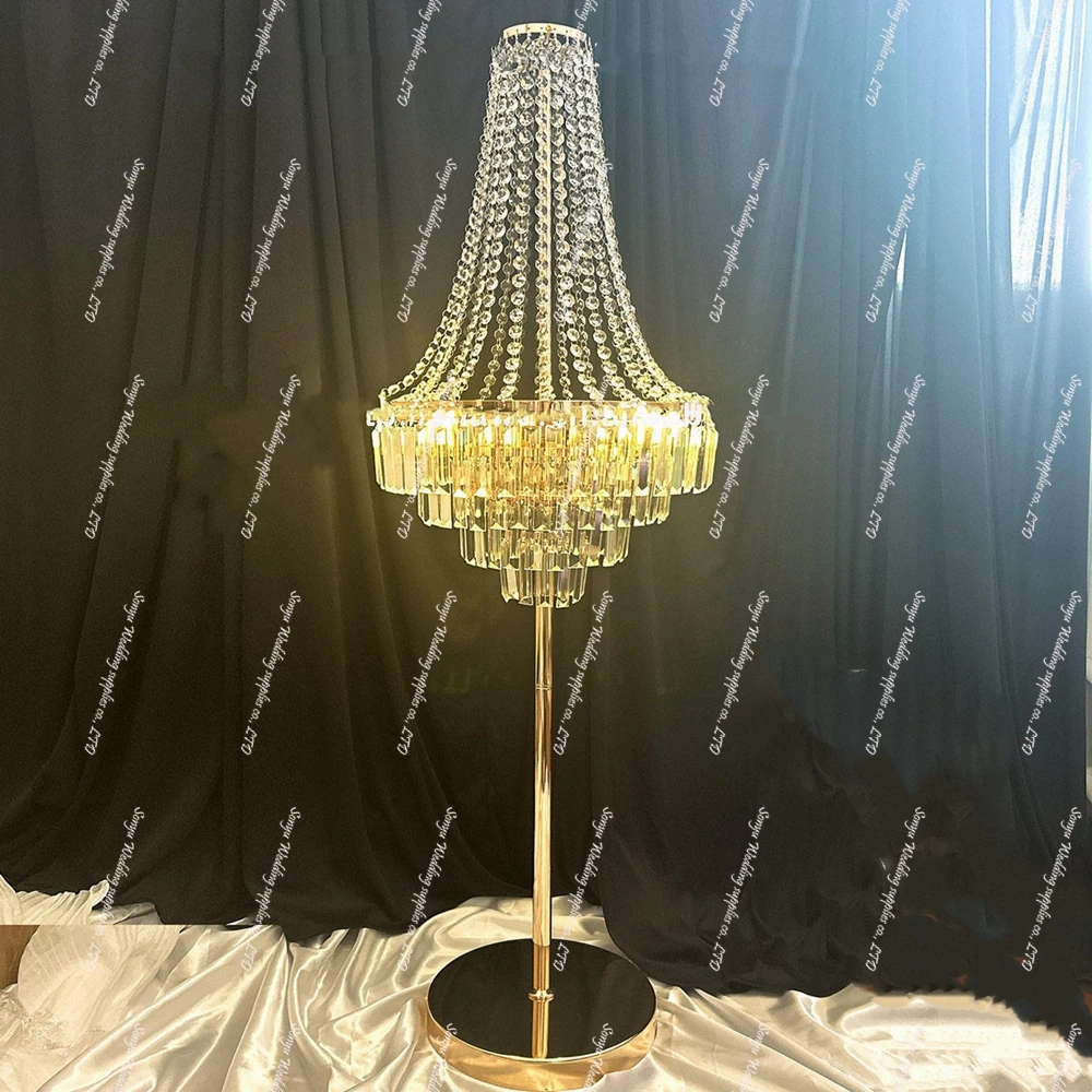 

5 шт. f10 свадебные хрустальные подвесные настольные люстры на батарейках, центральные украшения для вечеринки, свадьбы, освещения, украшения, мероприятия