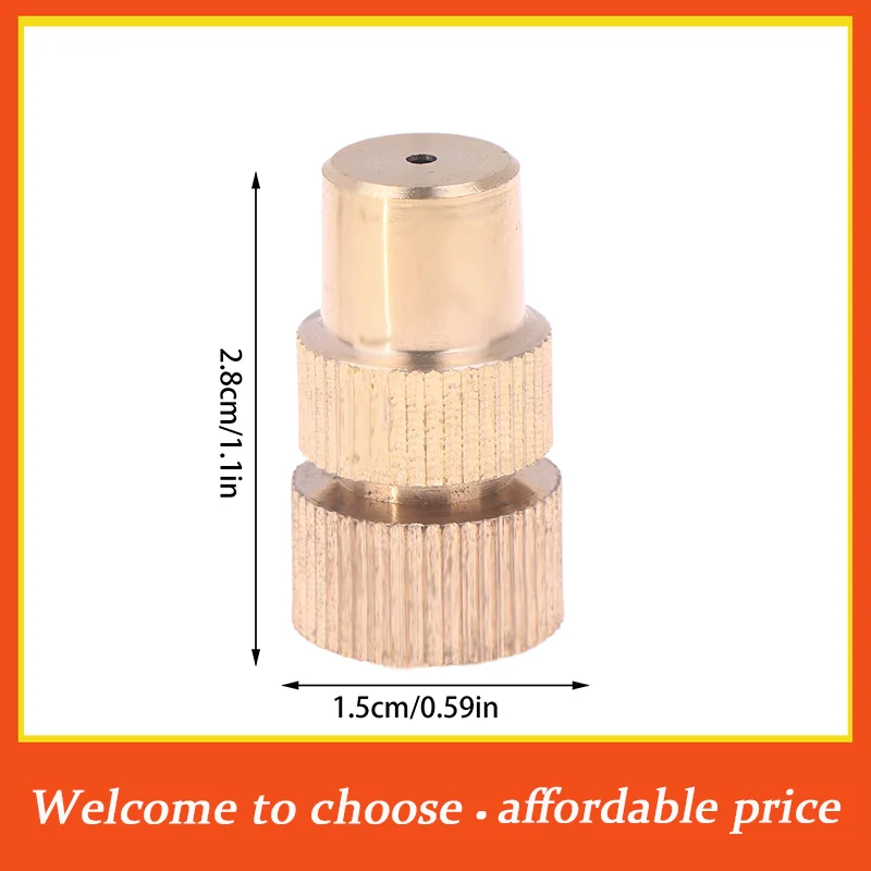 For Pressure Electric Sprayer Farming Garden Pesticide Spray Accessories Mini Agricultural Copper Atomizing Nozzle Spraying End