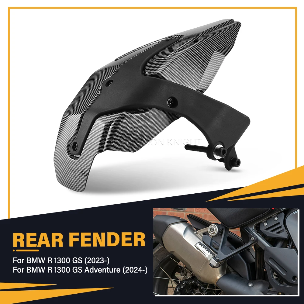 FOR BMW R 1300 GS 2023- R1300 GS R1300GS ADVENTURE 2024-ABS Rear Fender Extender Anti-splash Mudguard Motorcycle  Accessories