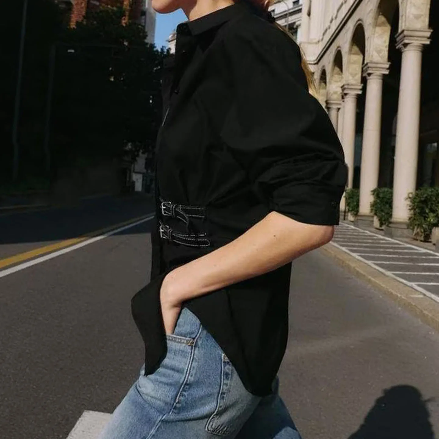 Faionable الحرير irt المرأة Sle تنوعا ربطة القوس فيونكة مزين فضفاض صالح لباس غير رسمي تنفس طويل Sve Ne #3