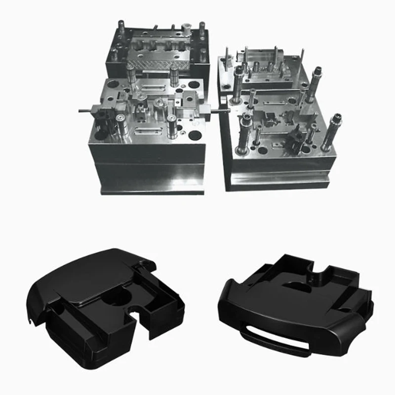 

Custom ABS Plastic Injection Molding Precision molding of black plastic shell