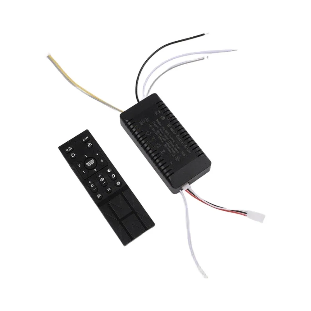 Dimmable Ceiling Fan Light Remote Control Kit 6 Variable Frequency For AC 110V-265V Lighting Dimmer Switch Controller