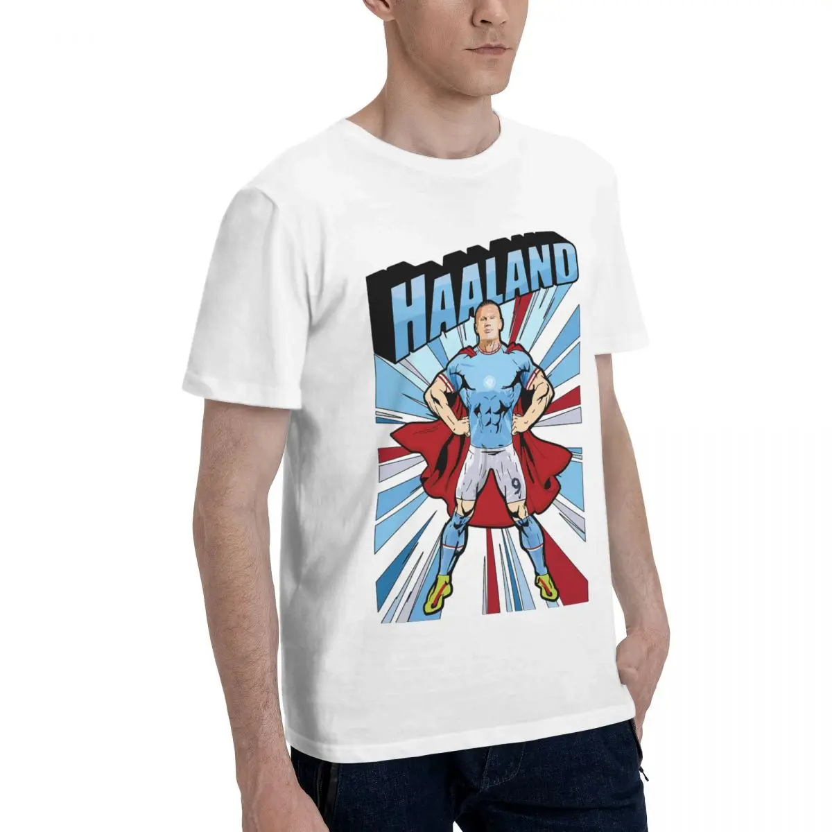 Norway U.K. Erlings And Brauts And Haalands And Hﾥlands Soccer Football Team Top tee Title Graphic Vintage Activity competition