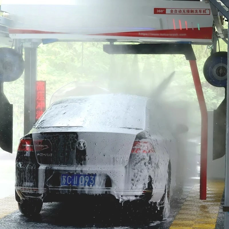Self Service Automatic Touchless Car Wash Machine 360 All Round Brushless Contactless Washing Equipment