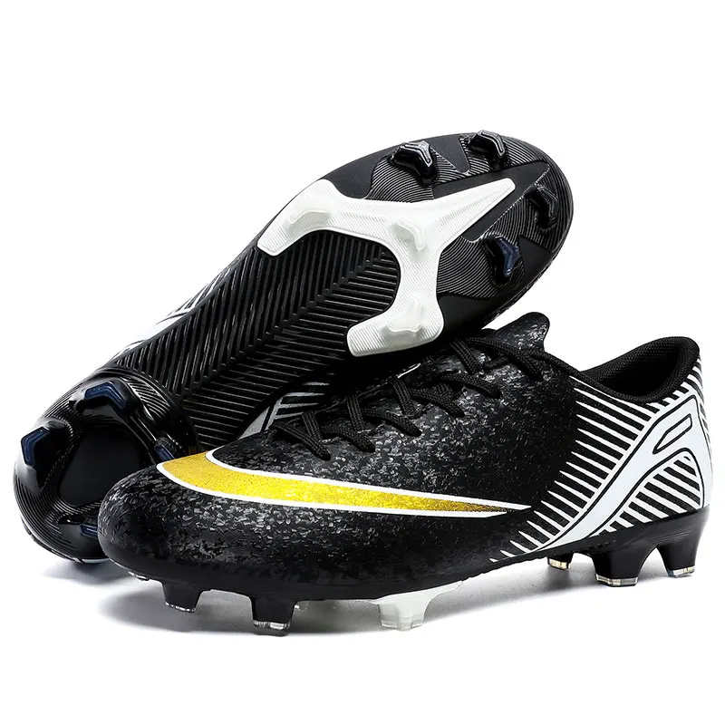 

2025 Football Shoes TF/FG Men Soccer Shoes Society Indoor Futsal Football Boots Sports Training Outdoor Fast Cleats Sneakers Kid