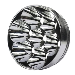 78mm (D) x 28.8mm (H) SMO Aluminum Reflector for 7 x 5050 LED Flashlight Bike Light DIY