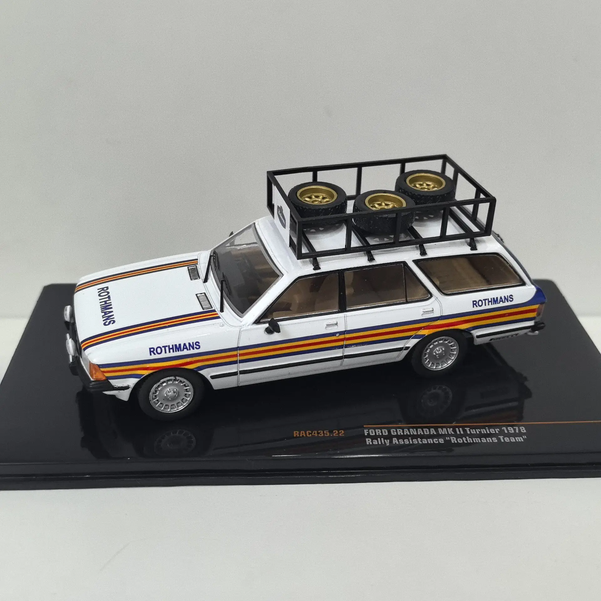 Diecast IXO 1/43 Scale FORD GRANADA MK II 1978 3U Alloy Car Model