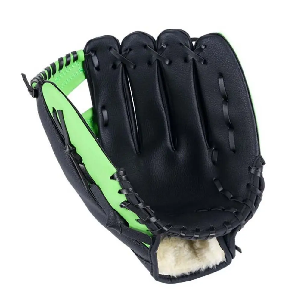 Anti-Slip Baseball Glove 10.5/11.5/12.5in PU Leather Softball Gloves Comfortable Professional Batting Gloves Adults Children view 2