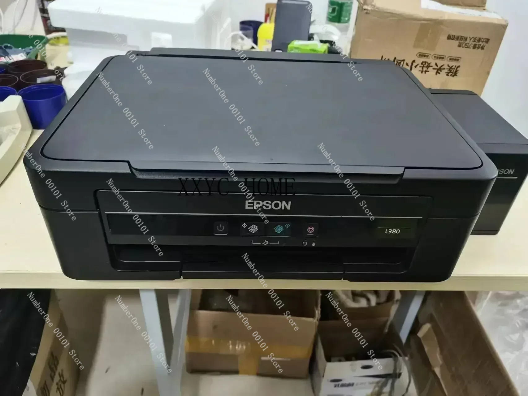 Used Affordable Sublimation A4 Desktop Inkjet Printer Suitable for EPSON L130 L360 L380 L455