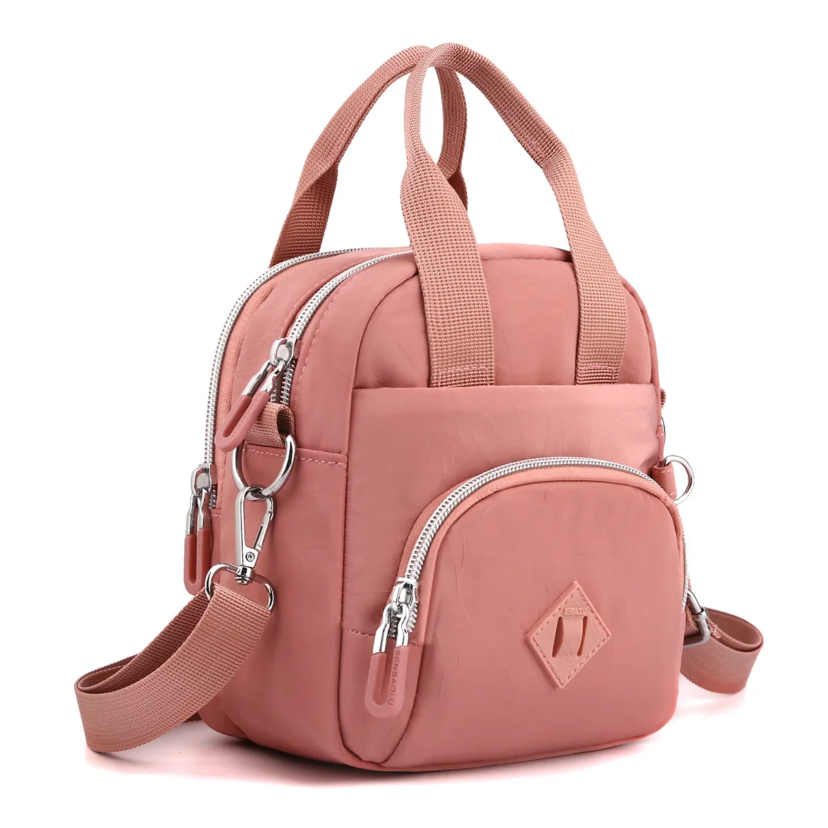 Fashion Brand Ladies Small Handbags Crossbody Shoulder Bag Lightweight Waterproof Nylon Messenger Purse Travel Bag for Women