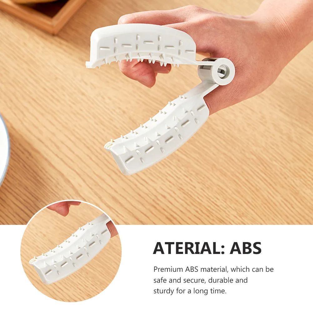 Finger Protector for Cutting and Grating 2 Piece ABS Hand Guard for Vegetables Fruit Kitchen Safety Tool