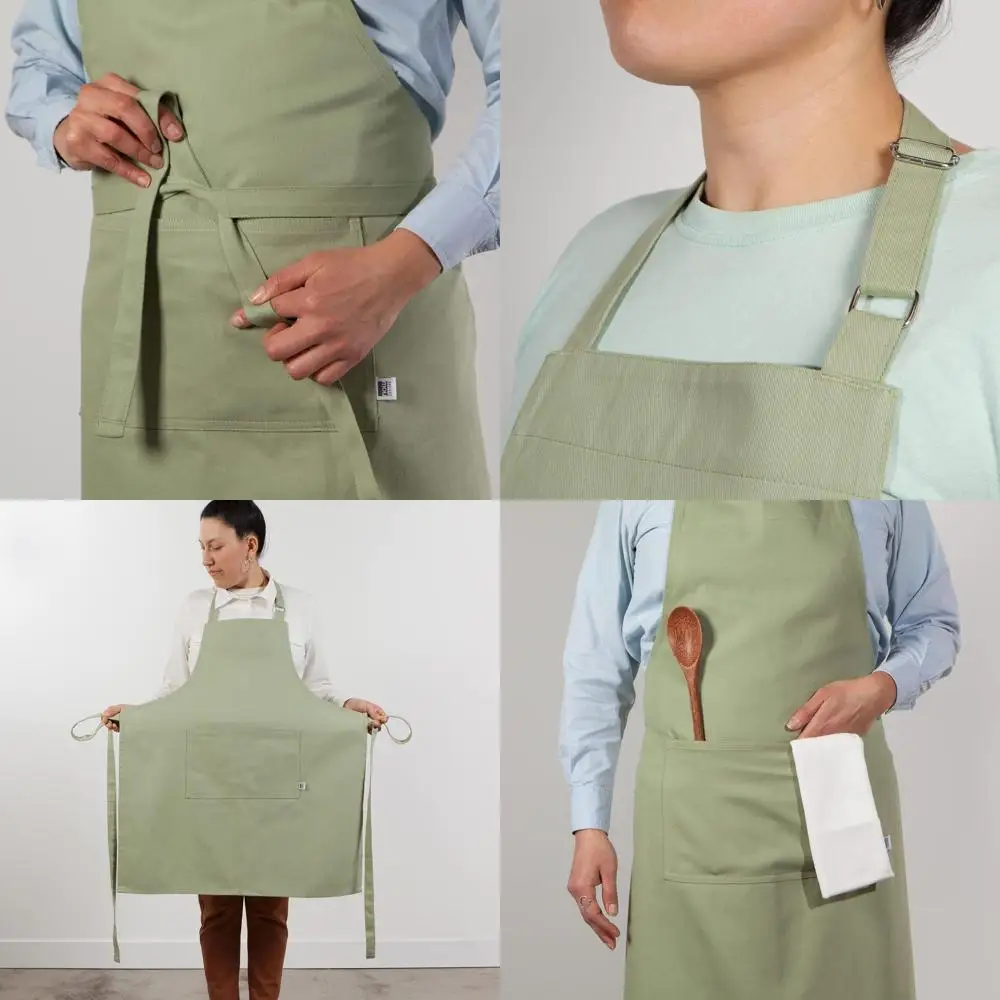 

Essential Cotton Chef's Apron by Now Designs