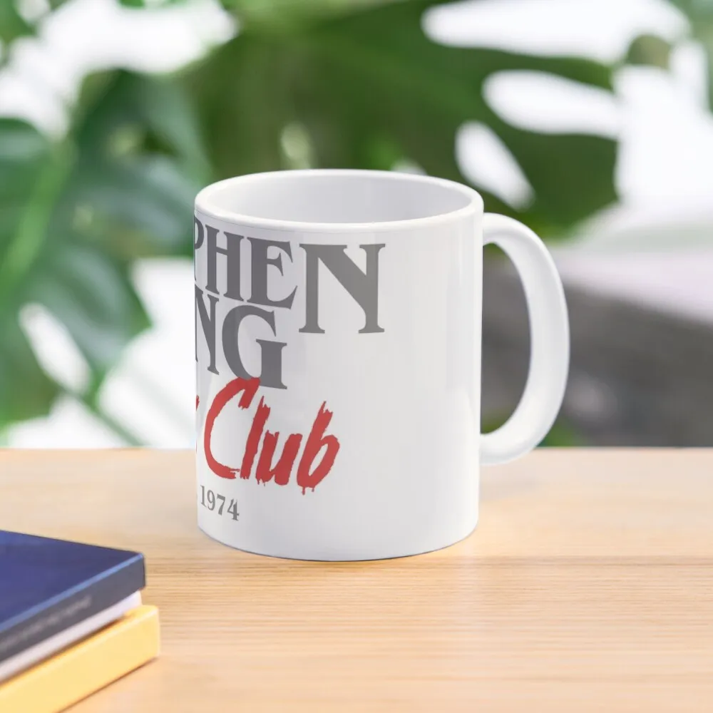 Stephen King Book Club Classic  Mug Coffee Drinkware Cup Printed Picture Tea Design Photo Gifts Image Handle Round Simple