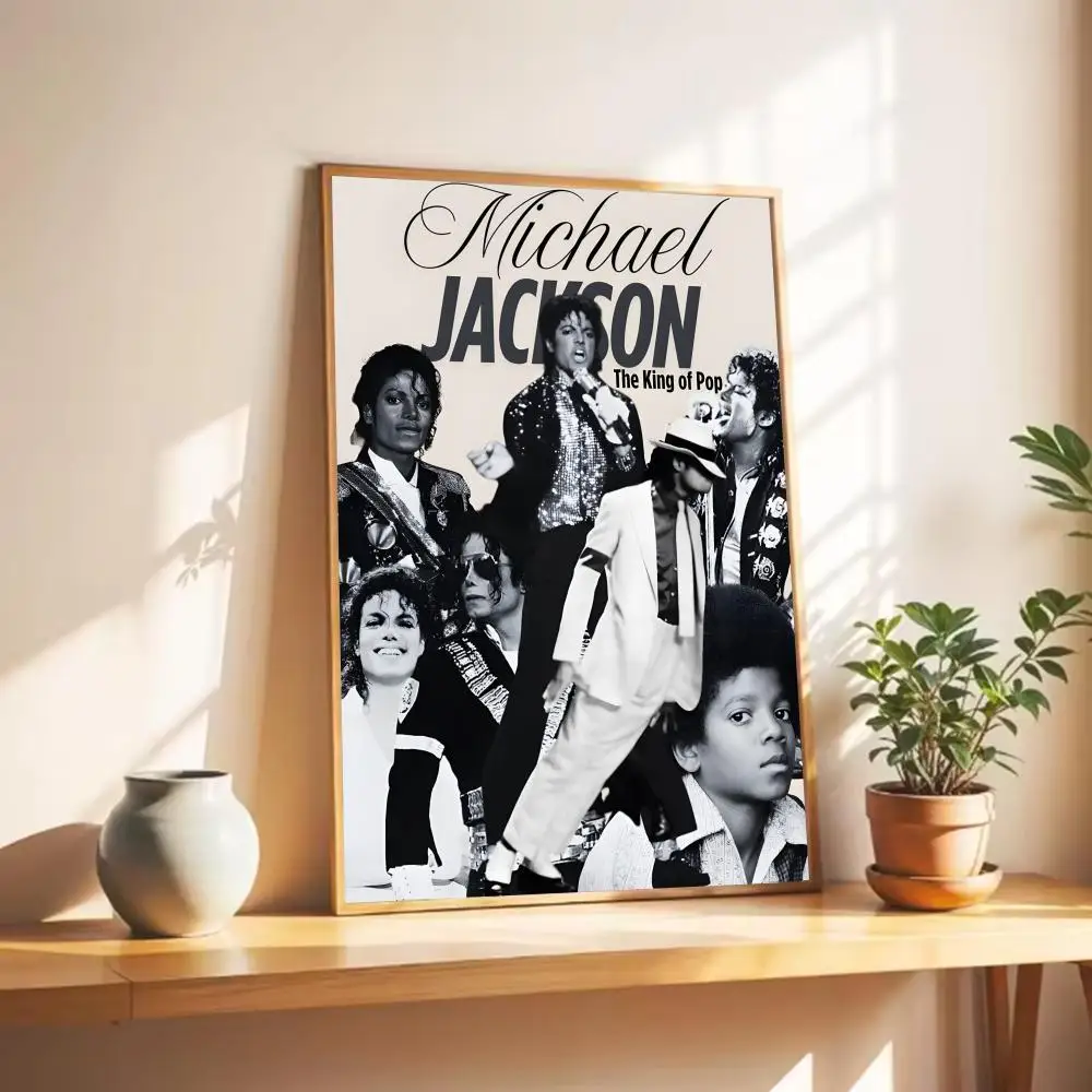 Michael Jackson Poster, Wandkunstdruck, Poster, dekoratives Wandbild, Heimdekoration, Geschenk, ungerahmt – Detail 11