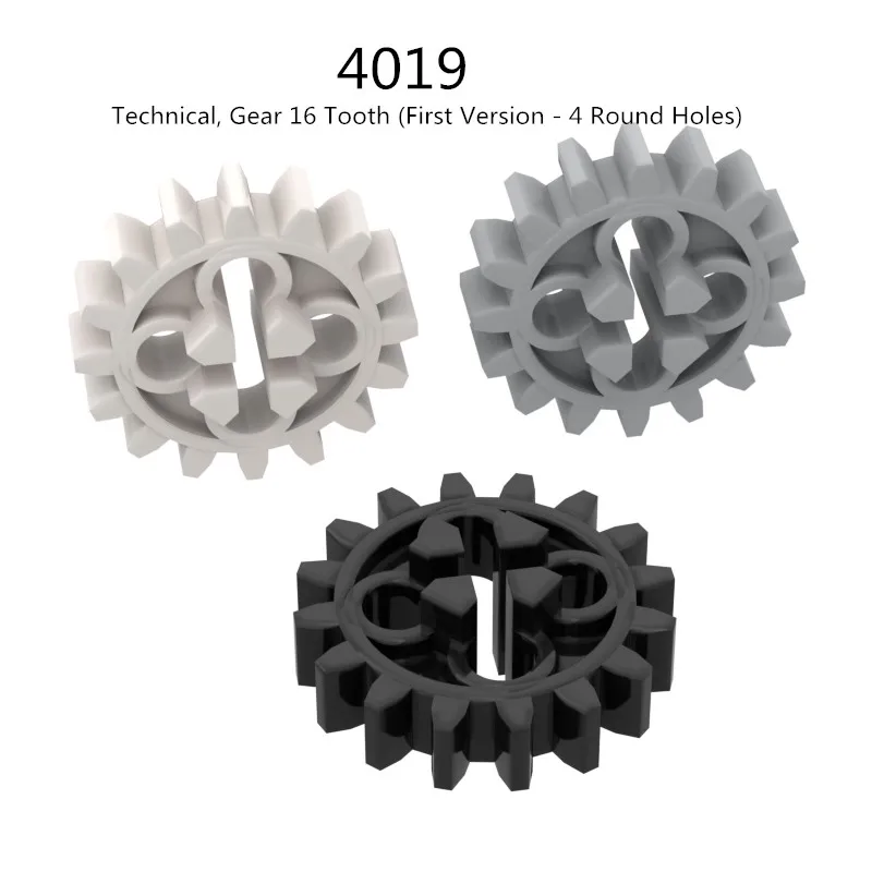 

Конструктор 1 шт., 4019 зубьев, 16 зубьев (первая версия-4 круглых отверстия)