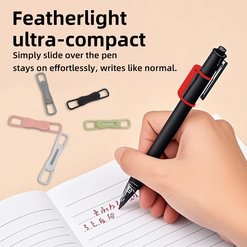 

Magnetic Pen Pencil Holder Silicone Adjustable Pen Holder For Desk Refrigerator Whiteboards Office Desk Accessories 2025 New