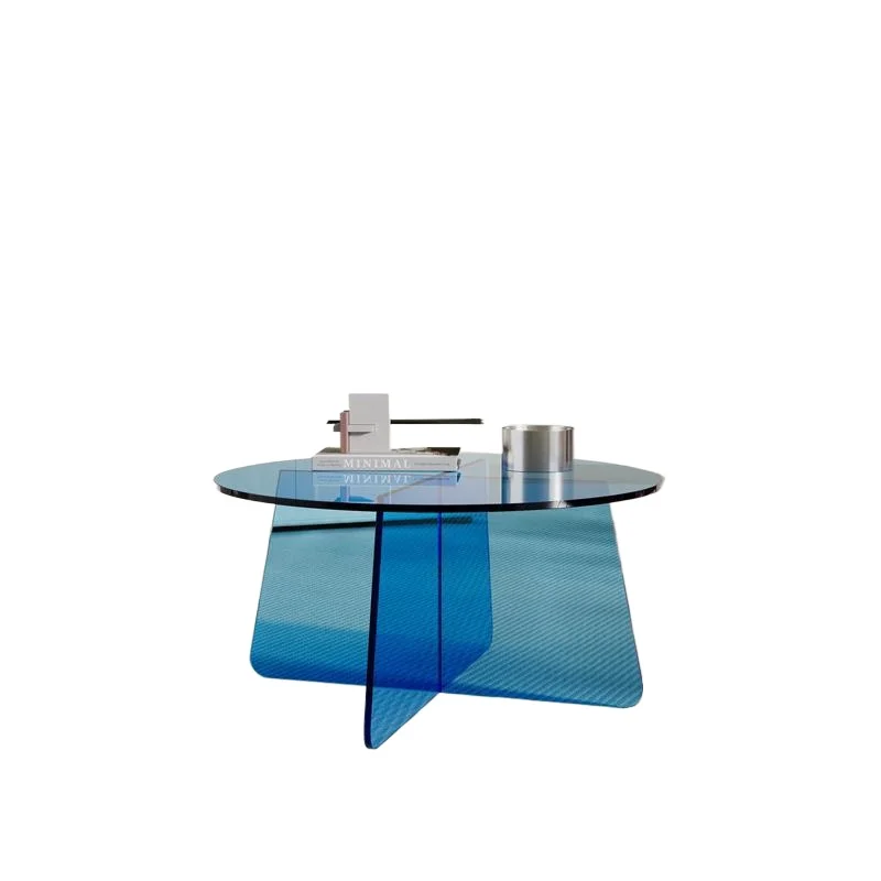 

Cross-border light luxury acrylic, very simple cream style for home use, a few living room sofa corners