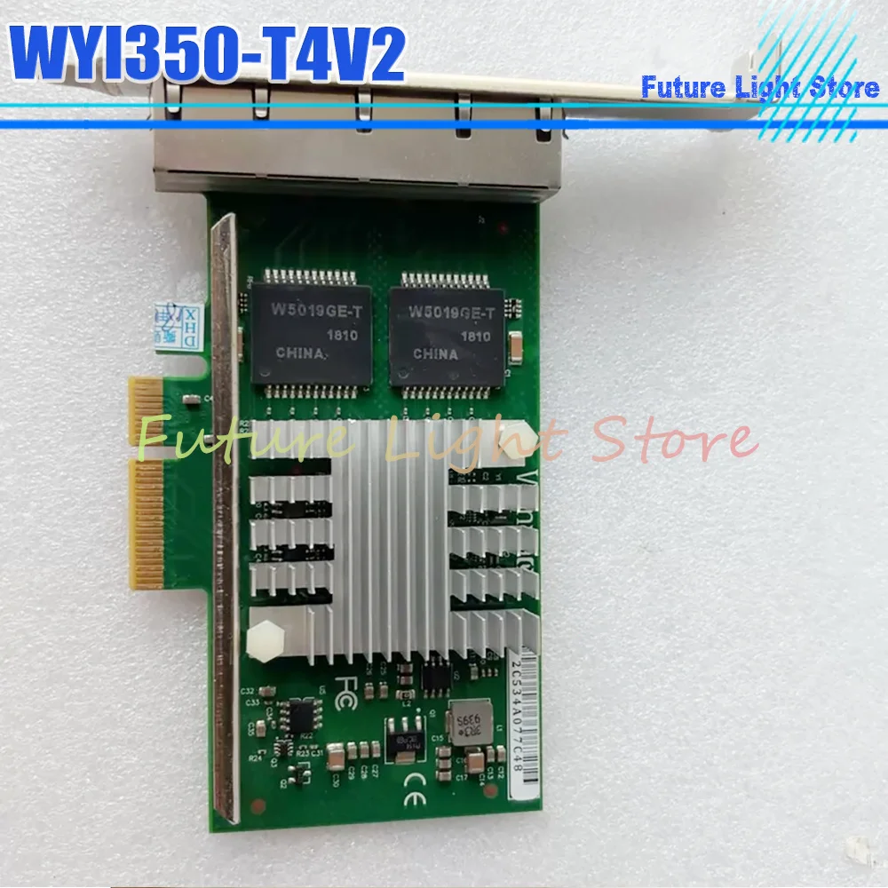 WYI350-T4V2 Four Port Gigabit Network Card
