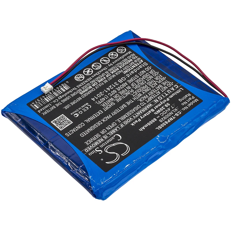 Cameron Sino 8000mAh Battery KLN00928 for Trimble SPS855 Modular Receiver, SPS850, SPS851 , SPS852 Modular Receiver