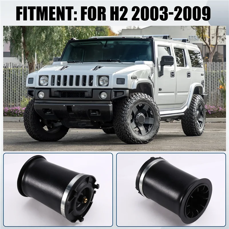 أعلى بيع الخلفية الهواء تعليق حقيبة الربيع ل هامر H2 2003 2004 2005 2006 2007 2008 2009 15938306 #3