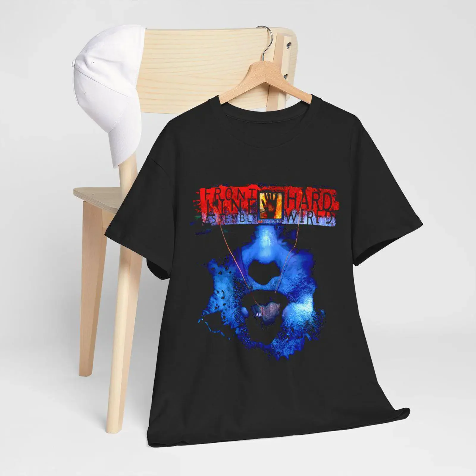 Front Line Assembly Band T Shirt Industrial Rock vintage Washed graphic Stretched Soft Breathable designer clothes Stylish