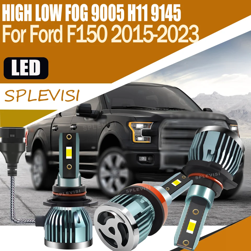 

Durable and Long-Lasting Clearer Visibility Headlight foglight LED For Ford F150 2015 2016 2017 2018 2019 2020 2021 2022 2023