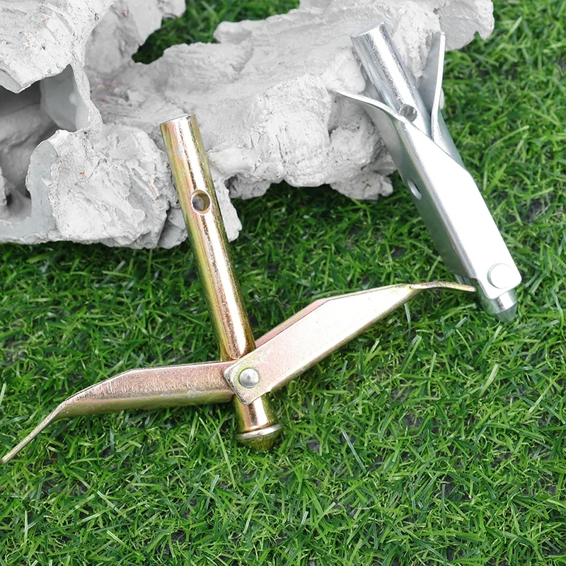 Steel Earth Anchor Heavy Duty  Rustproof Ground Stake Windproof for Solar Panel and Signpost Mounting