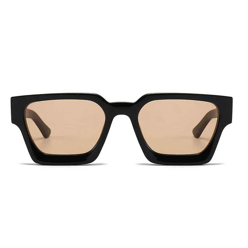 SHAUNA Ins Beliebte Damen Quadratische Sonnenbrille Retro Herren Getönte Farbtöne UV400 – Detail 25