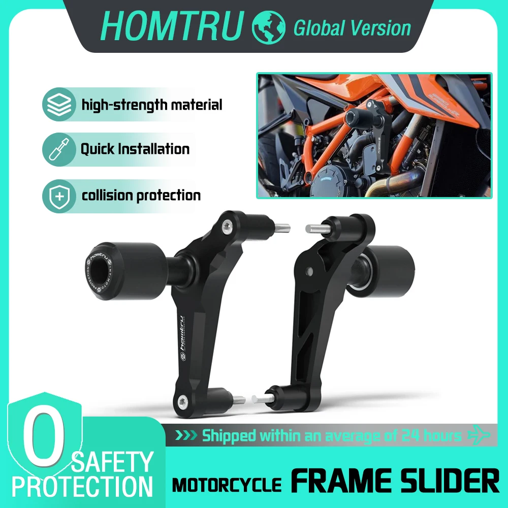 

For KTM 1290 Super Duke R/RR/EVO 2020-2024 motorcycle modification frame slider anti-collision protector accessories