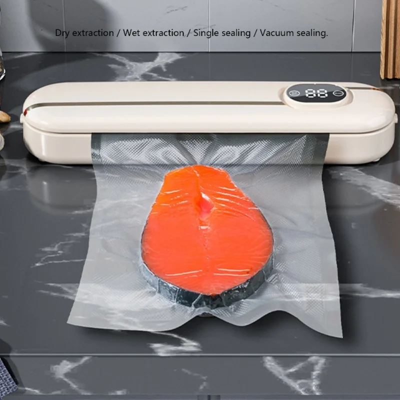 

Вакуумный упаковщик 62Кра Компактная система консервирования пищевых продуктов для домашнего использования Высокая эффективность Удержание освежения пищевых продуктов