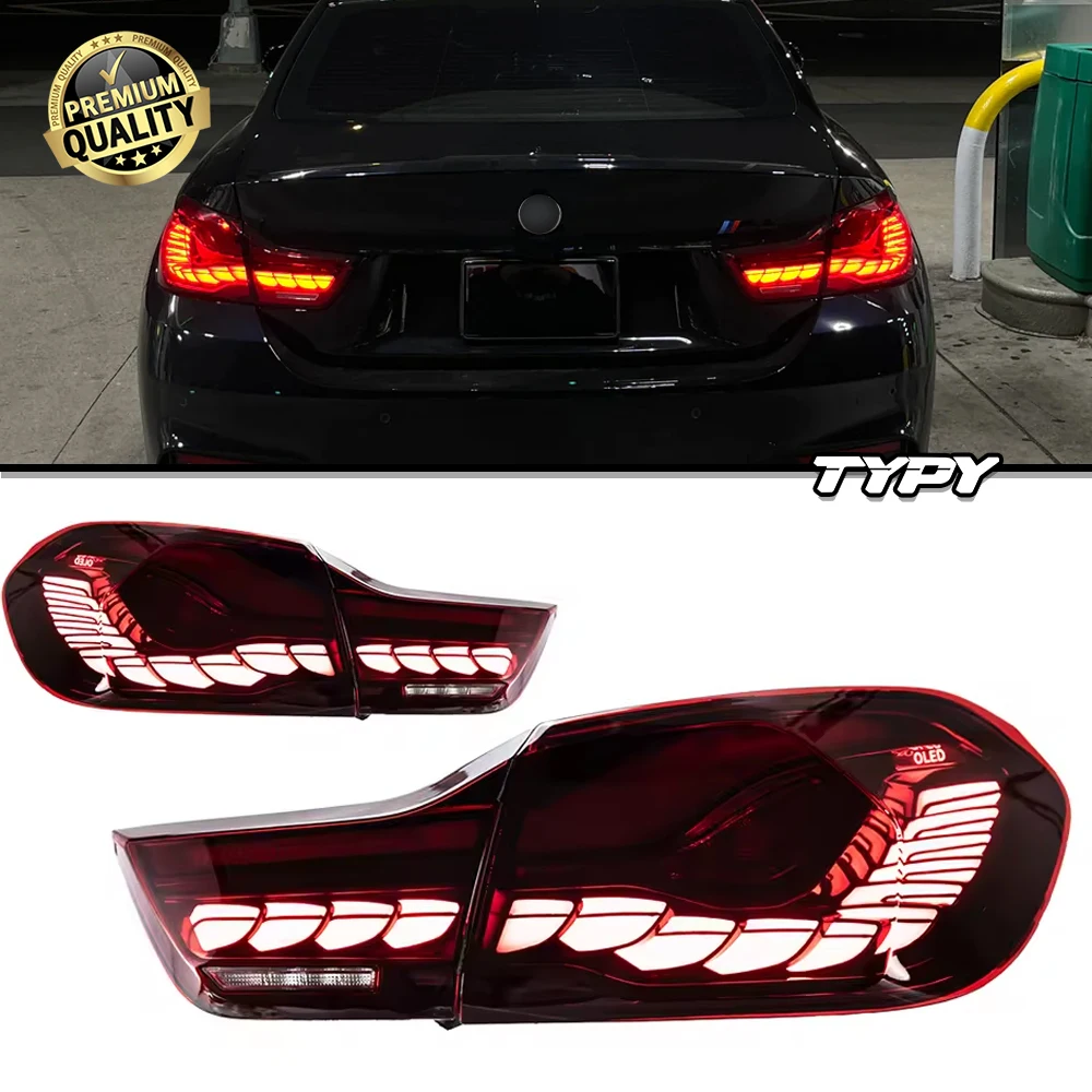 

Автомобильные задние фонари для BMW F32 F36 F82 серии 4-2020 420i 425i 428i 430i 435i 440i светодиодные автоматические задние фонари с чешуей дракона, аксессуары