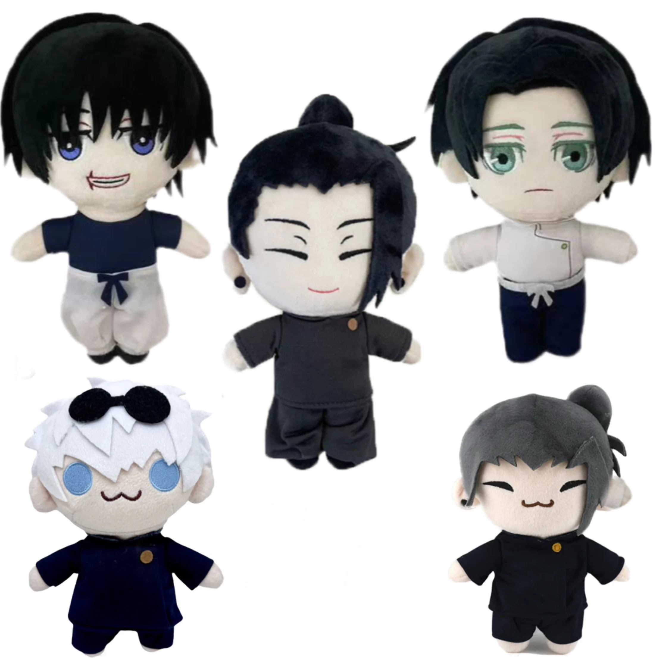 

Game Jujutsu Kaisen Geto and Gojo Satoru Suguru Soft Plush Doll Anime Cosplay Cute Soft Stuffed Pillow Cosplay Kawaii Gift 20cm