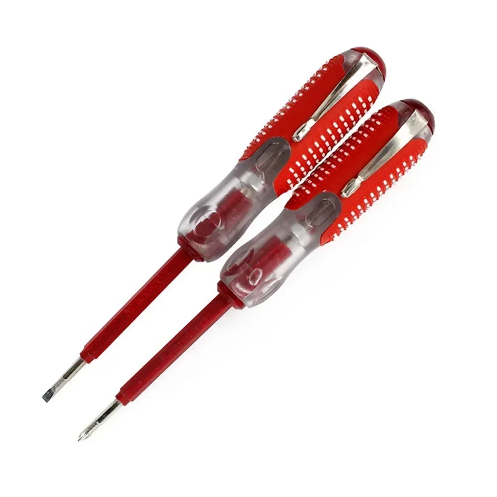 Screwdriver Test Pen Multifunctional Dual Screwdriver And Test Pencil For 100 500V Electrical Testing Insulation