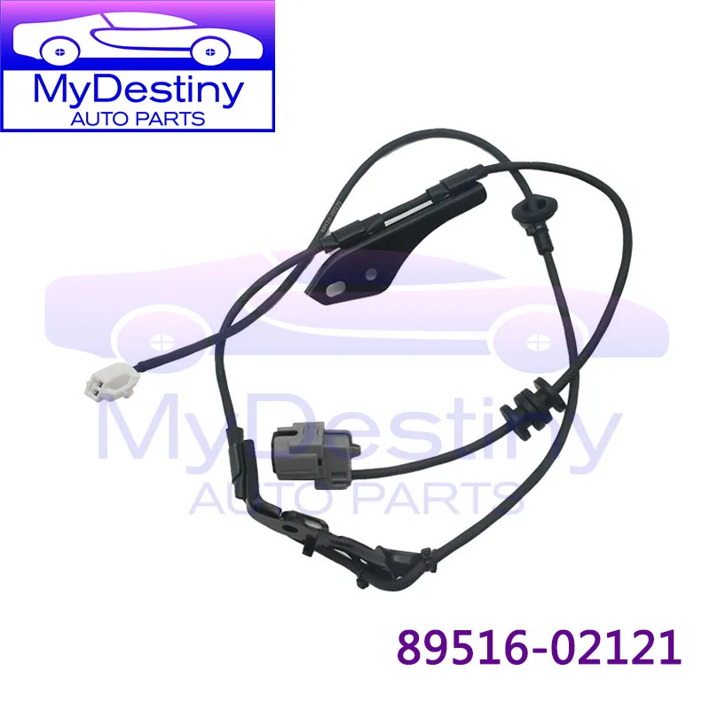 ABS Wheel Speed Sensor Rear Left for 2007-2013 Toyota Corolla S LE CE XLE XRS Sedan 1.8L 2.4L 89516-02081 8951602121 89516-02121