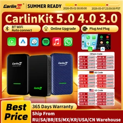 CarlinKit 5,0 4,0 3,0 CarPlay Dongle inalámbrico activador conexión automática para Audi Porshe Benz VW Volvo Toyota Plug & Play MP4 MP5 Play