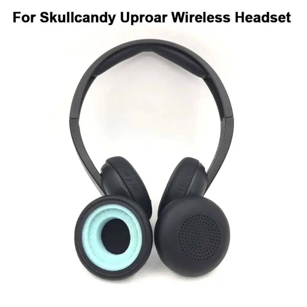 2Pcs Earpads Memory Foam Ear Cushion Cover for Skullcandy Uproar Wireless Headset Gaming Headsets Ear Pads