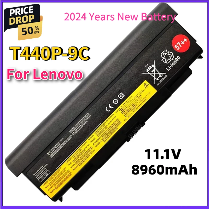 45N1152 Аккумулятор для ноутбука Lenovo Thinkpad W540 T540P T440P L440 L540 серии 45N1146 45N1147 45N1158 11,1 В 8960 мАч 45N1153 57++