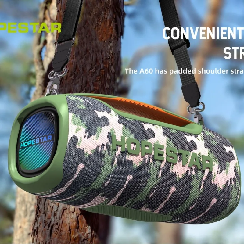 Altavoz bluetooth inalámbrico portátil para exteriores