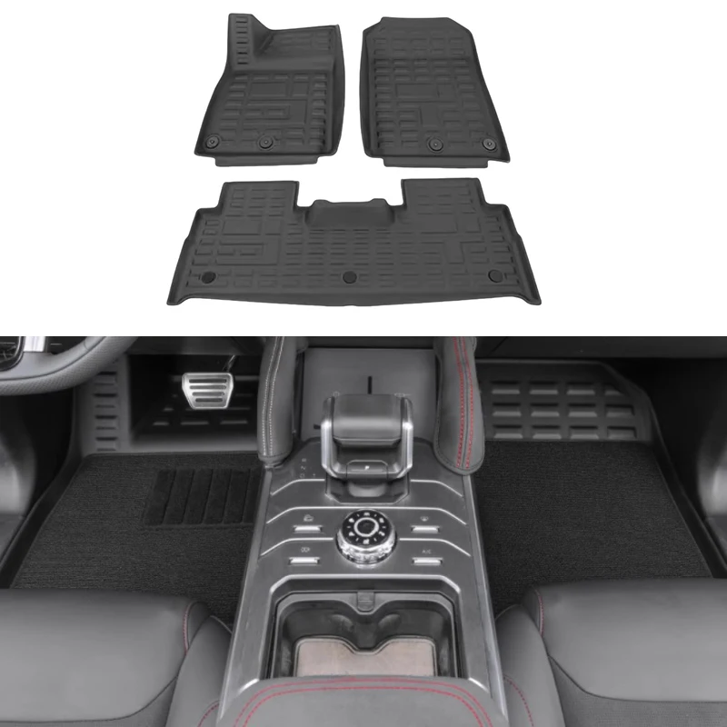 Fit for Chery JETOUR Traveler T2 2024 Environmentally Friendly Tpe Floor Mats Carpet Mats Car Interior Decorative Accessories