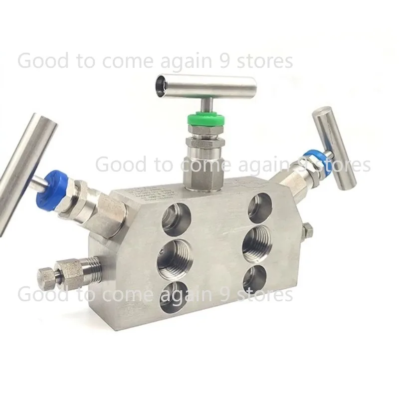 6000PSI 1/2NPT 304 316 Integrated Five-Valve Manifold Coplanar Flange Differential Pressure Transmitter EJA Valve Group