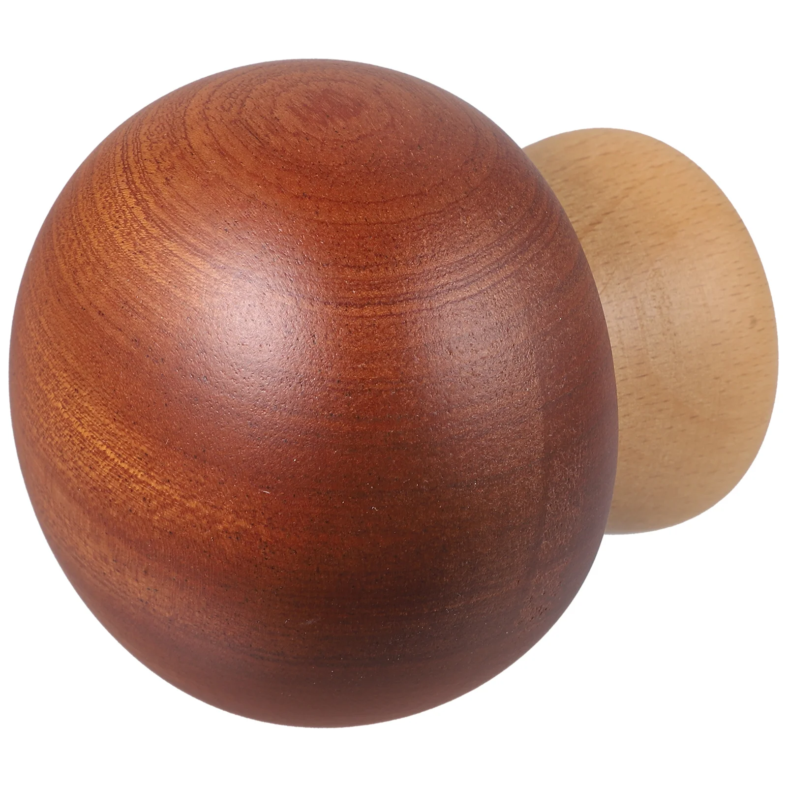 

Wooden Rotating Music Box Mushroom Shape Vintage Desktop Musical Decor Elegant Wood Craft Music Box Gift Desktop Musical Decor