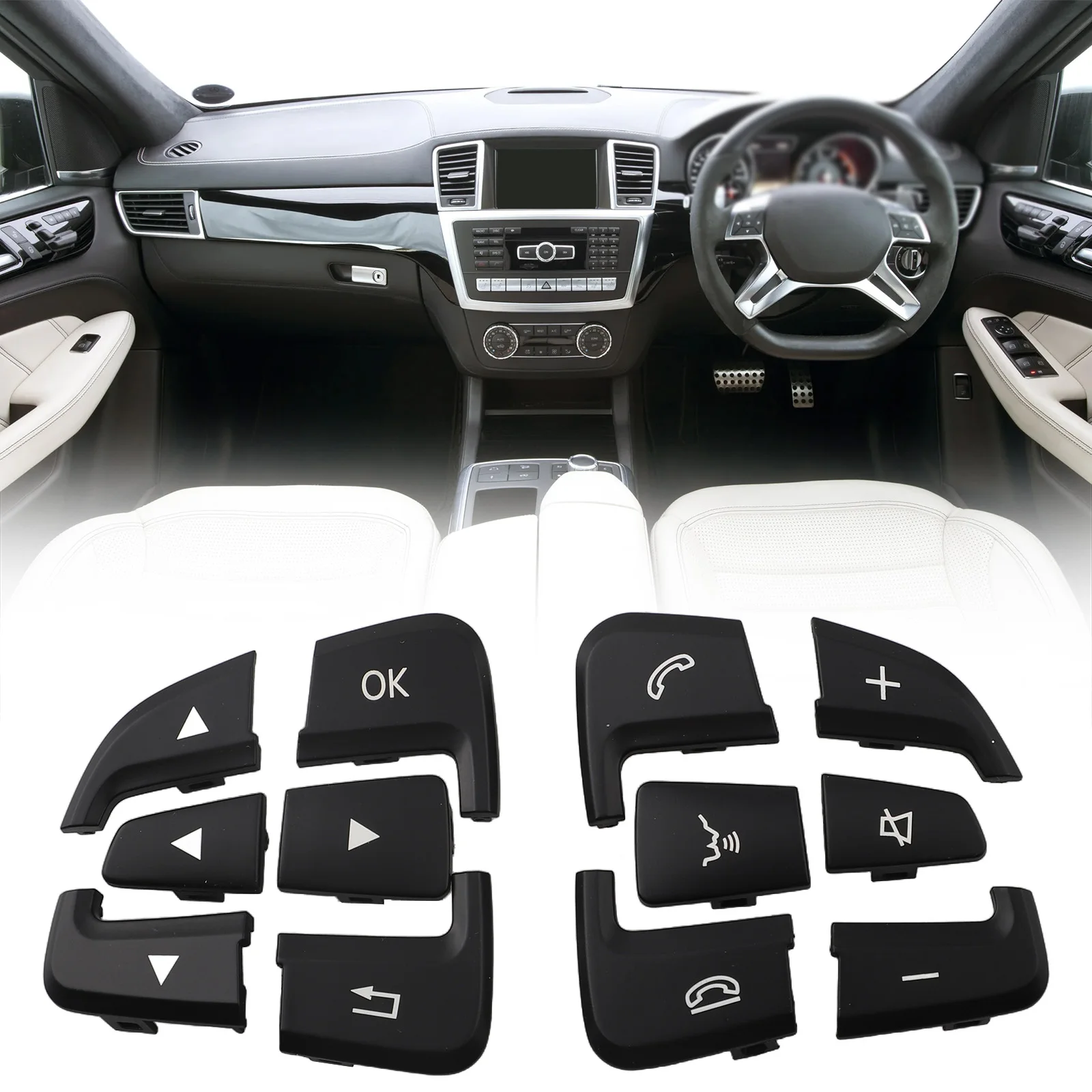 Specially Crafted Car Steering Wheel Covers Compatible with Popular For Mercedes For Benz Models from Recent Years
