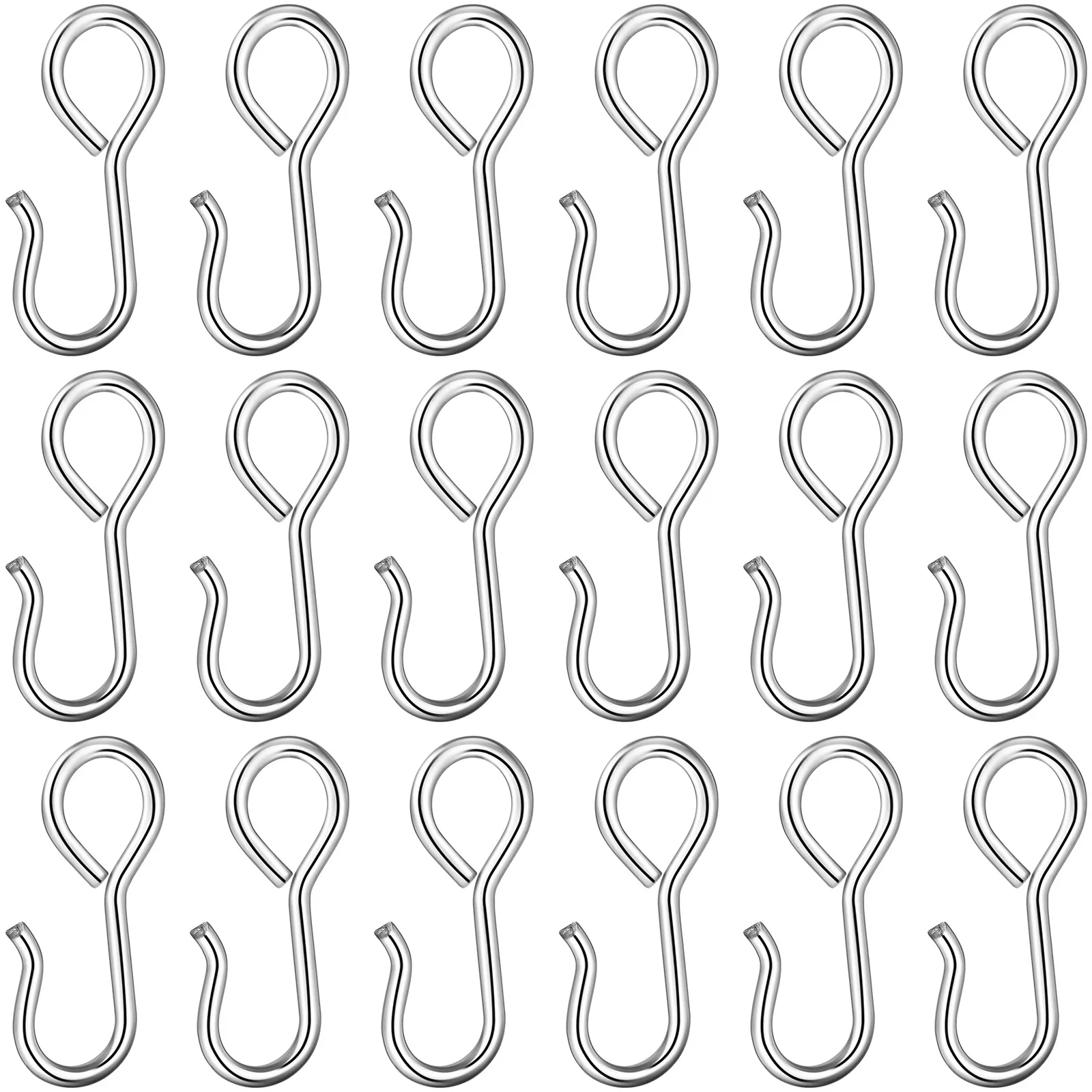 50 pçs gancho de almofada de assento de carro em forma de s gancho de fixação de metal para almofada de assento de automóvel acessórios interiores do veículo durável fácil instalar