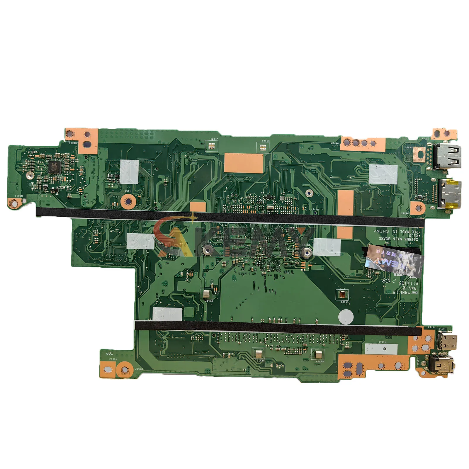 اللوحة الأم للكمبيوتر المحمول X515MA لـ ASUS VivoBook X515M X515MA اللوحة الرئيسية للكمبيوتر المحمول مع وحدة المعالجة المركزية Celeron 100% اختبار موافق الشحن السريع stk