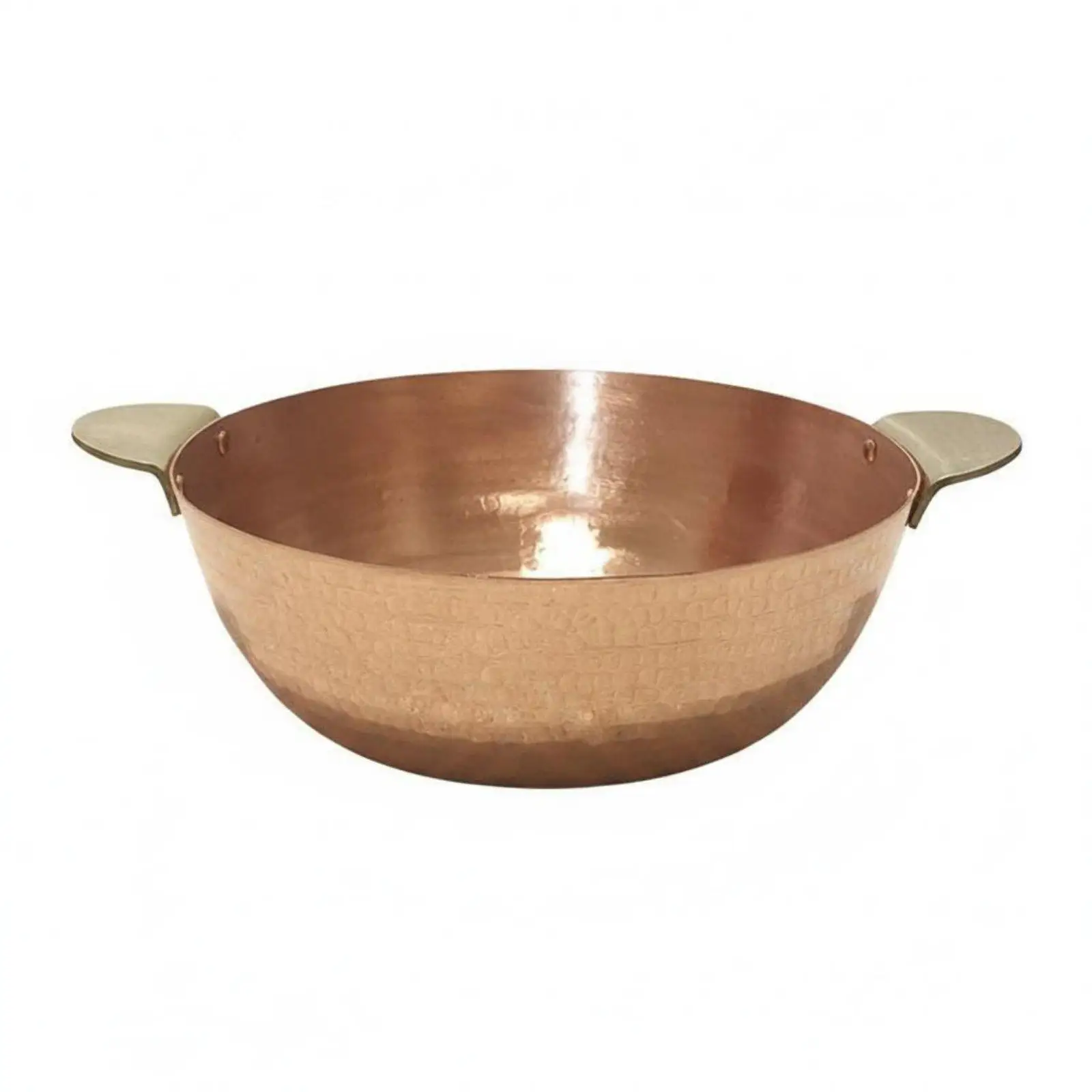 Induction Copper Pot Rapid Thermal Conduction Conduction Hammered Copper Pot Even Heating for Restaurant